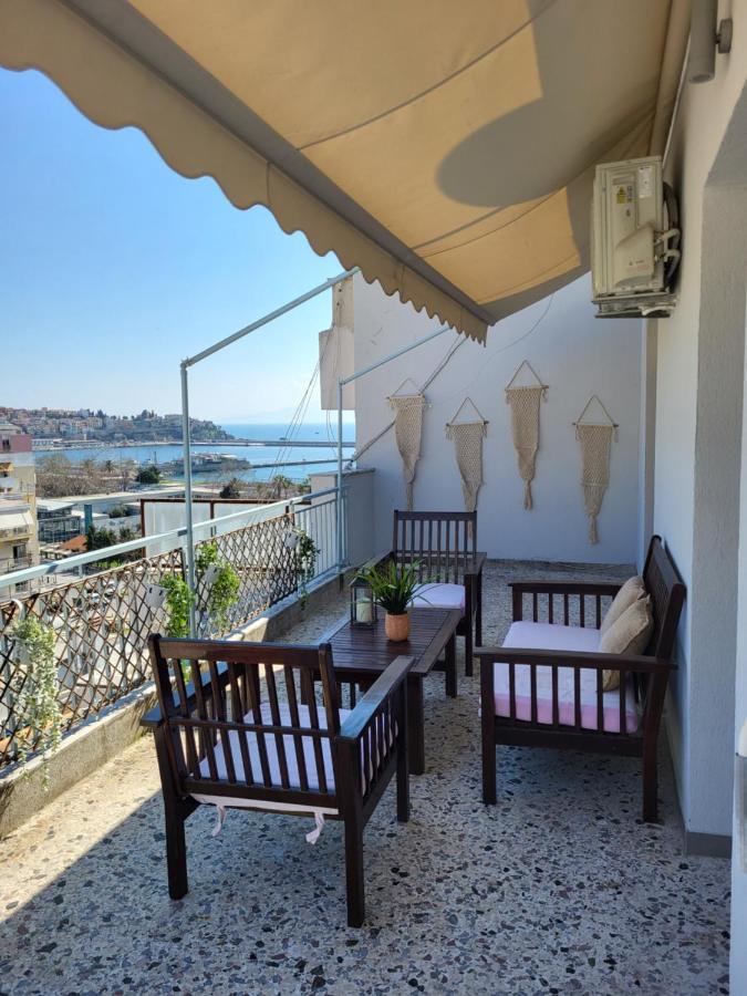 Roof Garden-Studio Apartamento Kavala Exterior foto