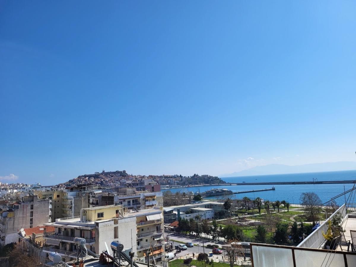 Roof Garden-Studio Apartamento Kavala Exterior foto