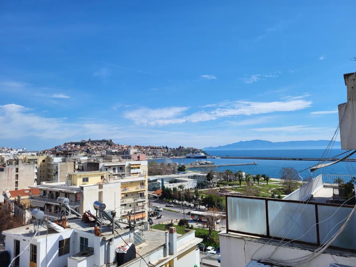 Roof Garden-Studio Apartamento Kavala Exterior foto